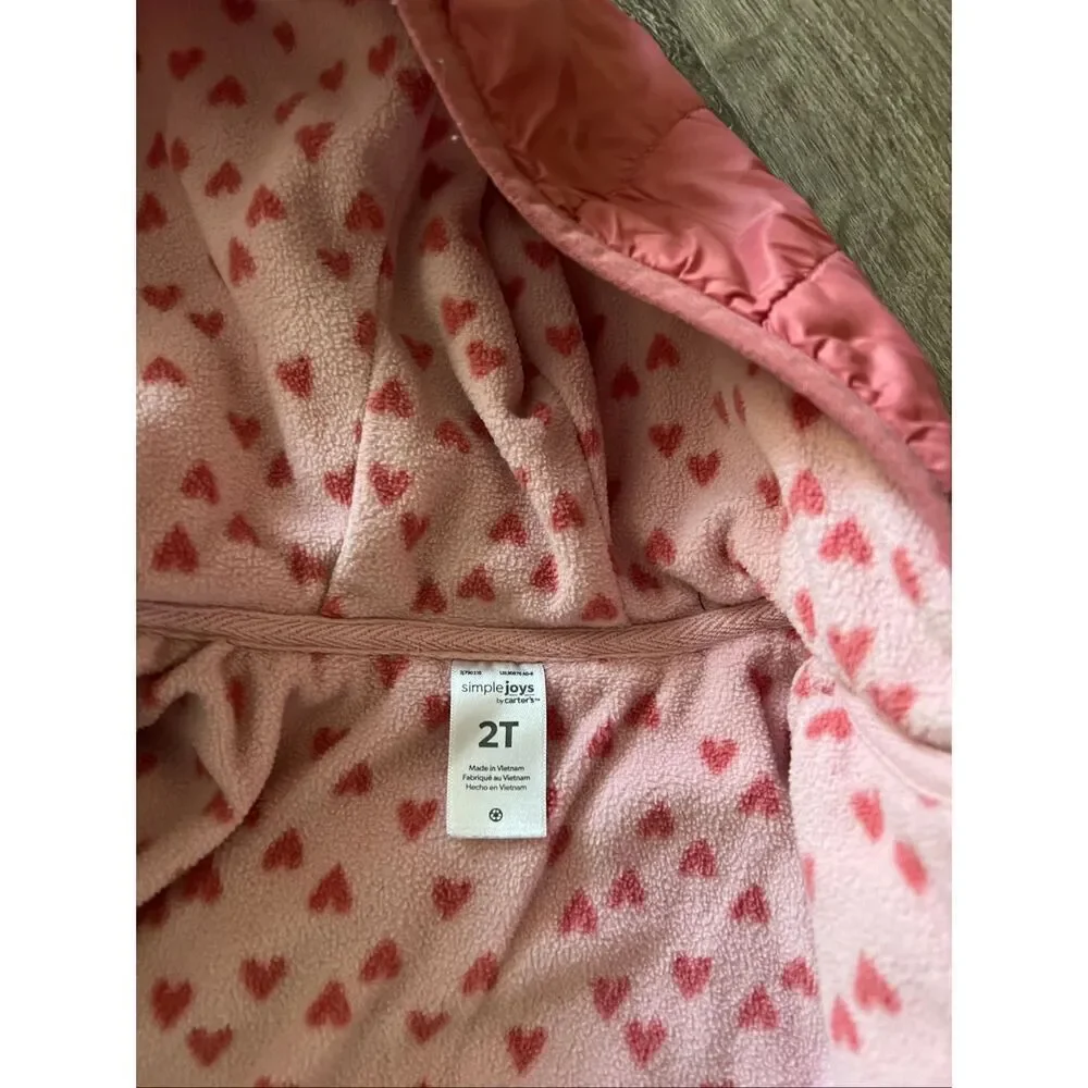 Simple joys By carters Girl Jacket size 2T